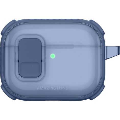Custodia Titan Pro Mag trasparente per AirPods Pro 3 - Blu (1/5)