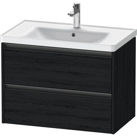 Duravit Ketho.2 Waschtischunterbau wandhängend, 2 Schubkästen, (1/2)