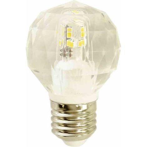 Ampoule LED cristal 4,3W E27 4000K neutre Eko-Light