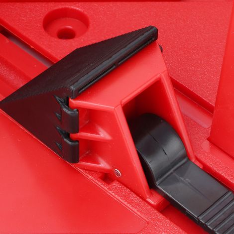 Coffret de coupe d'onglets polyvalent ABS rouge 22,5/45/90° pour bois plâtre carrelage 1 pièce (1/5)