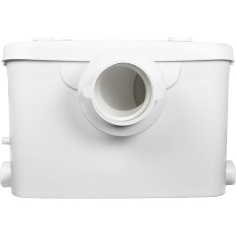 Broyeur sanitaire 400W silencieux – Lames en acier inoxydable – Pompe jusqu'à 10m – Filtre à charbon pour élimination des odeurs