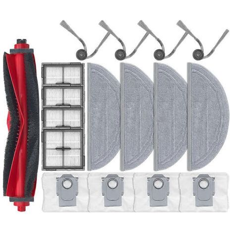 Pièces et accessoires pour Roborock Q10 S5 / Q10 VF / Q10V / S8 Pro / S8 Pro Plus : brosse principale, filtre, sac à poussière (1/5)