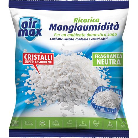 AIR MAX Mangiaumidità Ricarica Sali NEUTRA Cristalli Super assorbenti da 450 gr (1/3)