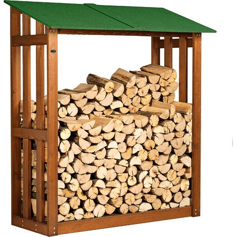 Portalegna Legnaia In Legno MADE IN ITALY Mod. L180 Mis. L.180 x P70 x H180