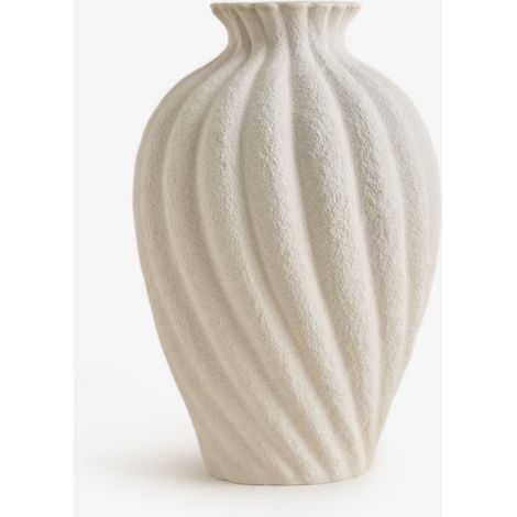 SKLUM Georgia-Keramikvase Creme-Beige