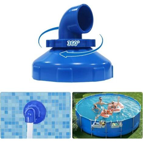 Buse d'écoulement,Buse Refoulement Piscine,Buse d'entrée 38/32 mm,Buse de Piscine,Buse D'EntréE pour Piscine,pour buse d'entrée de Piscine Standard, tête de buse réglable