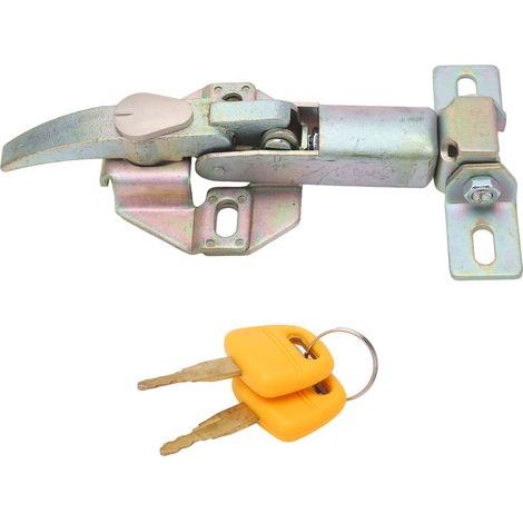 Serrure de couvercle de moteur, accessoire en acier inoxydable pour HITACHI ZAX120 ZAX130 ZAX200 ZAX210 (1/5)