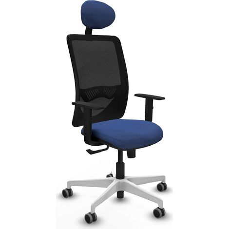 Silla de oficina piqueras y crespo Zulema negro regulable confort (1/2)