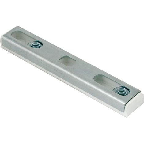 Walraven Montageplatte 6743001 M 8, 116,5x10,5mm, Stahl, elektrolytisch verzinkt (1/4)