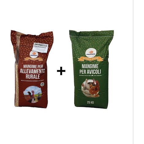 Mangime per Galline Ovaiole Amorbecco + Nucleo  By Progeo