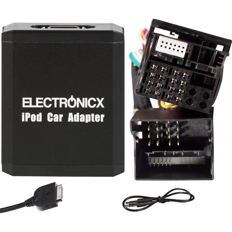 Adapter AUX iPhone iPad iPod CD Wechsler Ford 12 + 40 Pin - Auto Radio Adapter iPhone iPad iPod - Versand DE (1/5)