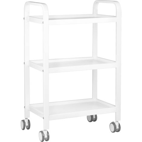 Mesa auxiliar cosmética HS-09 blanca (1/4)