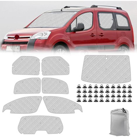 Thermomatte Fahrerhaus 8-teilig für Citroen Berlingo/Peugeot Partner 2008-2018 (1/5)
