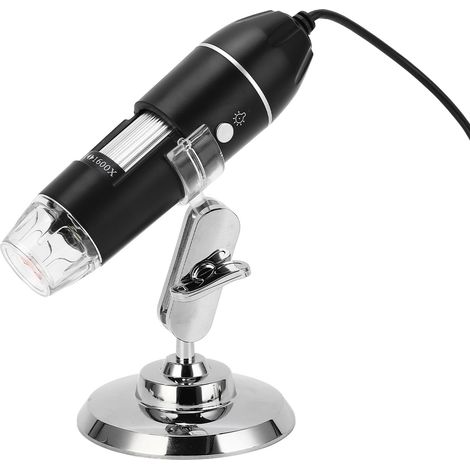 3-in-1 USB HD 1600X Digitalmikroskop, tragbar, handlich, kabelgebunden, für iPhone, Android, PC, elektronische Vergrößerungslupe, präzise Beobachtung. (1/5)