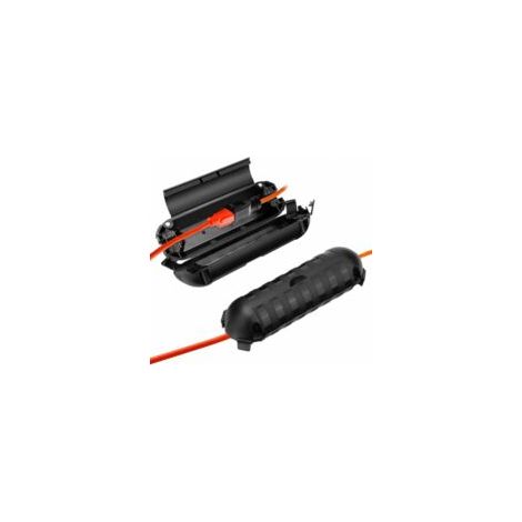 Cyslmuk – Lot de 2 boîtiers étanches pour prise électrique – IP54 – Protection contre l'eau et la poussière – Installation facile pour extérieurs