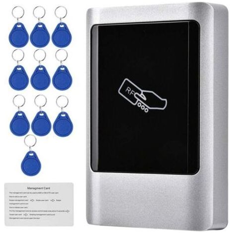 Serrure électrique,Lecteur RFID extérieur Wiegand étanche gestion d'accès aux portes carte à puce (ID)-RAPANDA (1/3)