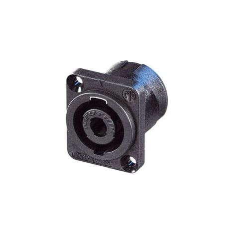 Neutrik - SPEAKON EINBAUSTECKER, 4-POLIGER EINBAUSTECKER, SCHWARZ, D-GRÖßE (1/3)
