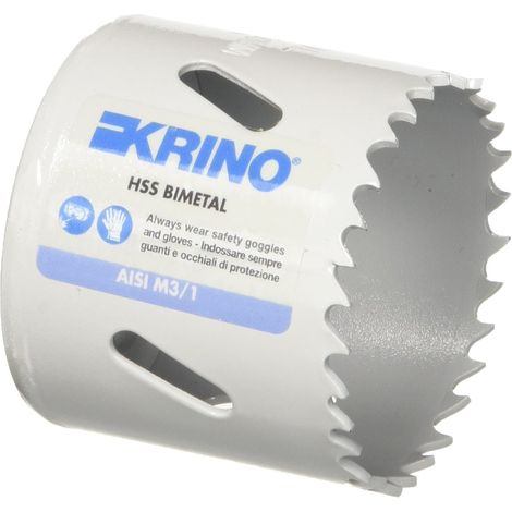 Krino 2106005000 Seghe a Tazza Bimetalliche HSS a Dentatura Variabile, Grigio, � 50 mm