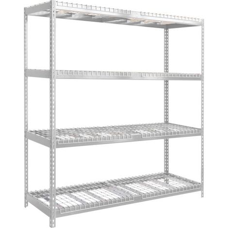 Estantería Metálica De Taller Sin Tornillos Kit Ecoforte 1806-4