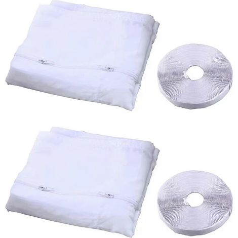 Deux joints d'étanchéité spécifiques pour climatiseurs, une plaque d'étanchéité en tissu flexible de 300 cm (1/4)