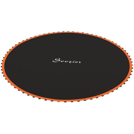 CHICFURN Lona de salto redonda Ø323 cm de polipropileno naranja para cama elástica 12 ft (1/5)