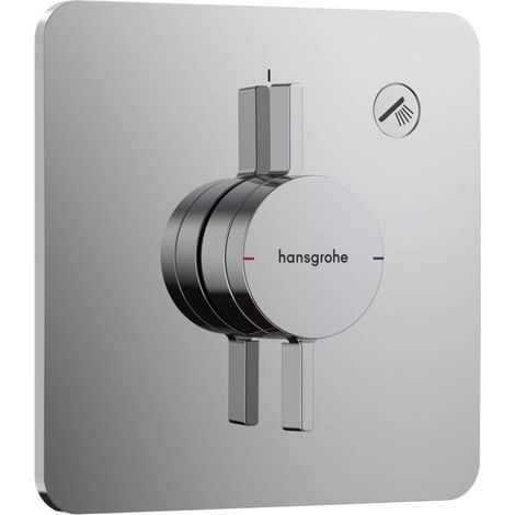 hansgrohe DuoTurn Q mezclador, empotrado, 1 consumidor, roseta (1/2)