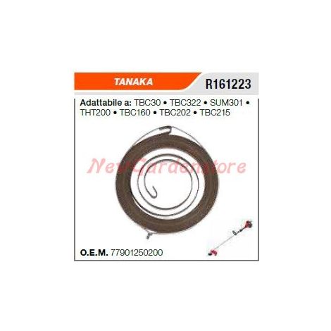 Molla avviamento TANAKA decespugliatore TBC30 322 THT200 R161223
