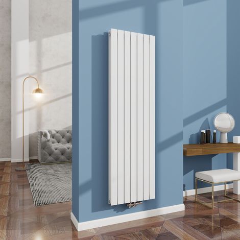 AICA Flach Heizkörper Paneelheizkörper Wandheizung Mittelanschluss 1800x526mm Weiß Doppelt (1/5)