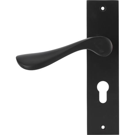 Serrure de porte intérieure à poignée fendue silencieuse en alliage d'aluminium A303-T39 pour la sécurité de la maison (1/5)