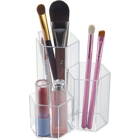 Organizer cosmetici porta trucchi creme 3 scomparti in ABS organizzatore make up (1/2)