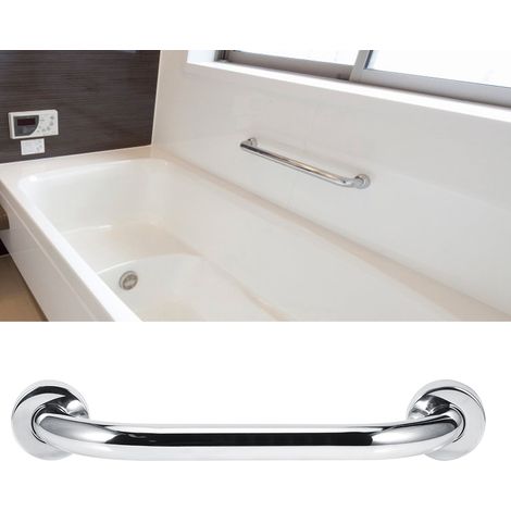 33 cm langer Haltegriff aus Edelstahl für Badewanne, rutschfest, mit Armlehne für ältere Menschen und Kinder (1/5)