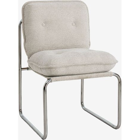 Silla de comedor tapizada y en hierro Matilda SKLUM (1/5)