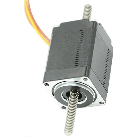 Moteur pas à pas non captif NEMA11 avec vis-mère Tr5x2 de 87 mm, couple de 80 mN.m. (1/5)