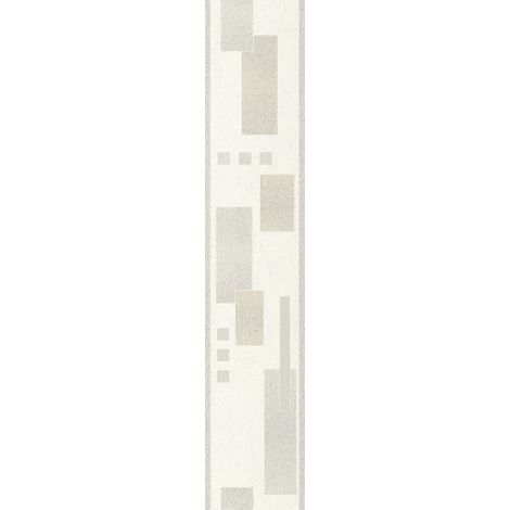 Rasch Vinylborte 808605 Selection grau 5 x 0,125 m Wandtapete