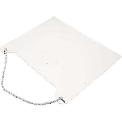 Porte-étiquettes de prix en acrylique avec orifices pour colgar (1/5)