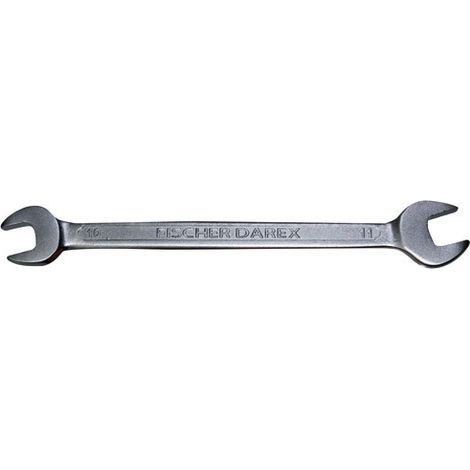 Clé Plate 10-11 Mm Fischer Darex Double Ouverture, Acier Robuste - Fischer Darex