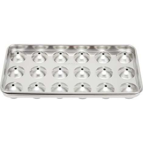 Moule à glace Bac à Glaons Rond - Acier Inoxydable 304 - Non toxique - Haute qualité