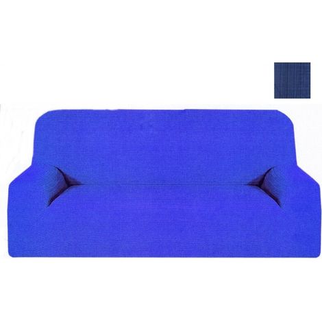 Housse De Canapé 3 Places Extensible De 170 à 250 Cm Housse De Canapé Extensible Bleu