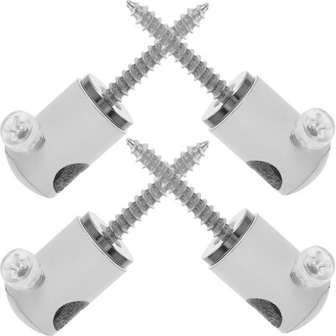 4 Pièces Crochets Suspendre pour Lampes à Câble, Crochets Suspendre pour Lampe Suspendue, Fer et Plastique, Blanc, Réglage Flexible (1/5)