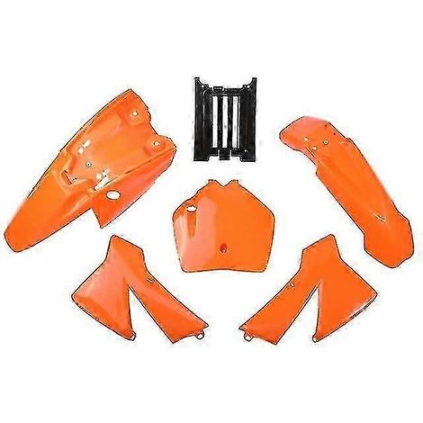 Kit de carrosserie et garde-boue en plastique neuf, 3 couleurs, pour KTM SX 50cc 50 50sx Mini Adventure Junior Adventure 2003-2008 (moto tout-terrain/pit bike). (1/5)
