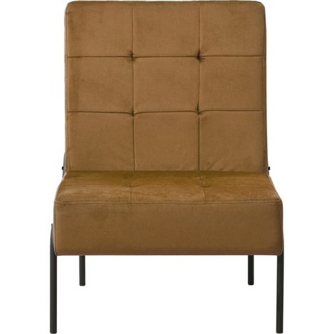 Maison Exclusive - Poltrona Relax 65x79x87 cm Marrone in Velluto