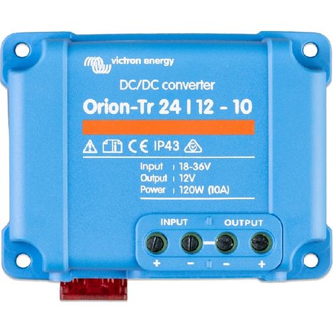 Convertidor DC-DC Orion Tr 24V/12V 10A (120W) No Aislado
