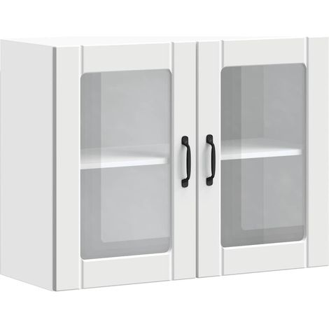Maison Exclusive - Armario pared cocina puerta de cristal Lucca b