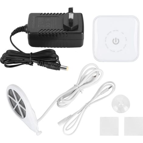 Nettoyeur d'algues 3 en 1 Électrique pour Aquarium – Génération Tactile – Prise US – Plastique – 62x62x18 mm