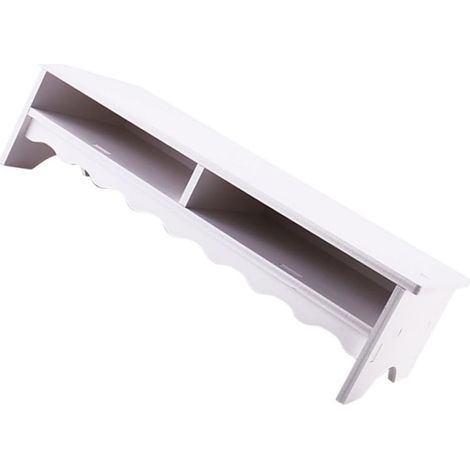 Réhausseur en avec Étagère Rangement de PVC Grosse Bois-plastique Écran Composite Capacité Organisé pour D'ordinateur pour Bureau et Usage Professionnel (1/5)