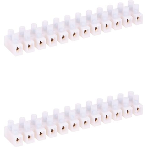 Lot de 2 barrettes connexion haute température 110° - Zenitech