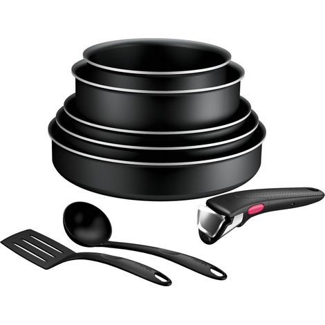 Batterie de cuisine Tefal Ingenio Lot 8 pieces Generous Cook L3129802