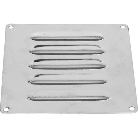 Lüftungsgitter aus seewasserbeständigem Edelstahl – 127 x 114 mm für Boote (1/5)