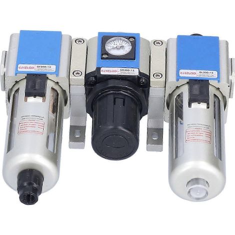 Régulateur de pression de filtre à air pneumatique FRL pour compresseur, lubrificateur de manutention PT 12 GC300-15 de qualité supérieure (1/5)