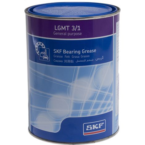 Graisse Huile minérale SKF LGMT 3, Boîte de 1 kg ( Prix pour 1 )
